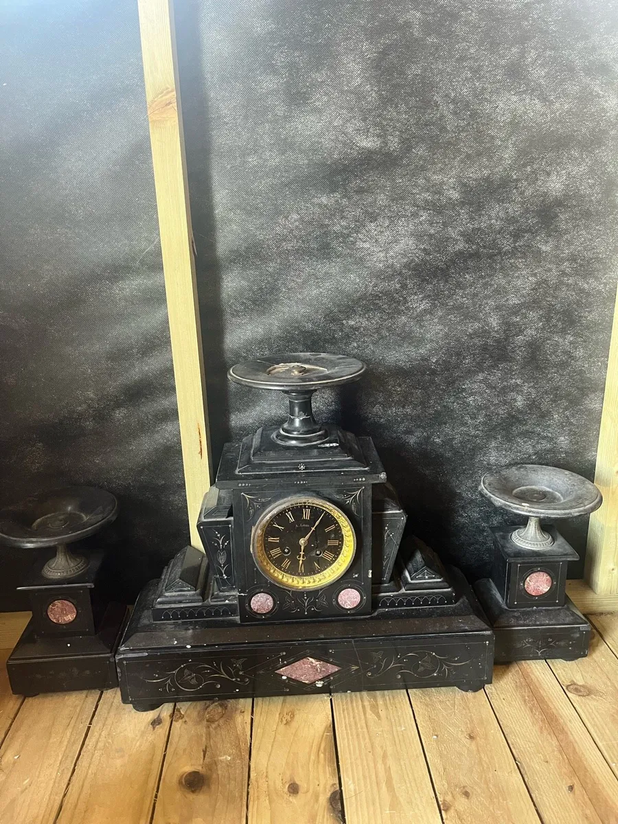 19th Century French Mantle Clock - Image 1