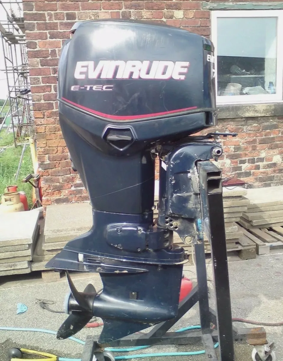 2006 evinrude etec 75hp fuel injection - Image 1