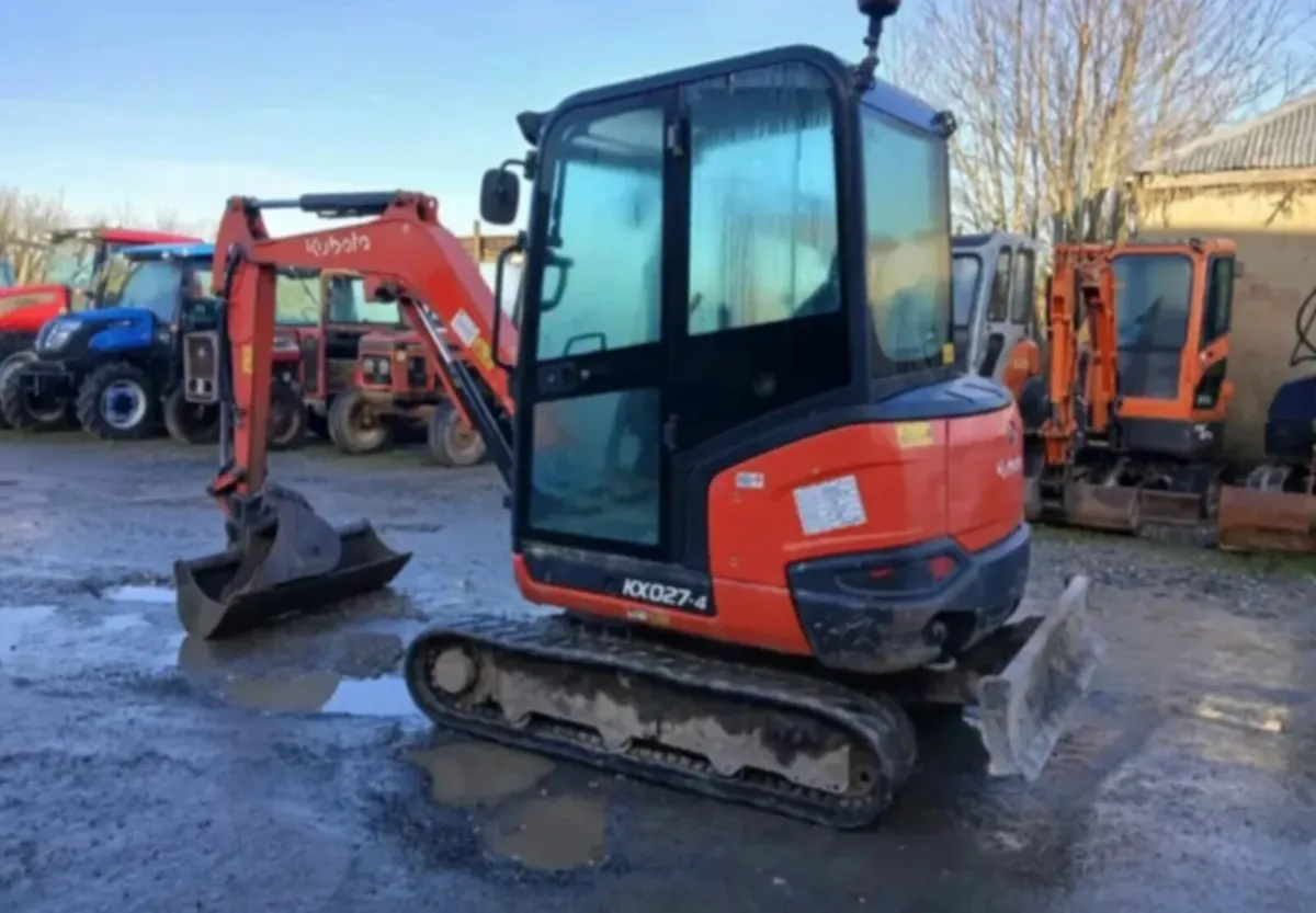 2018 Kubota KX027-4 - Image 2