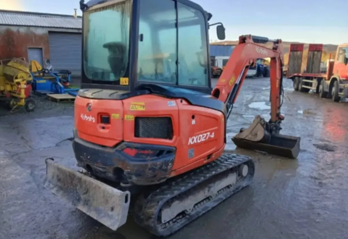 2018 Kubota KX027-4 - Image 3
