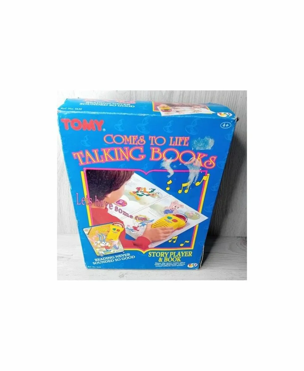 TOMY COMES TO LIFE TALKING BOOKS 1993 - NEW
