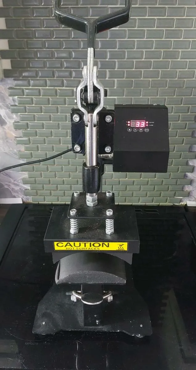 Cap heatpress clam press - Image 1