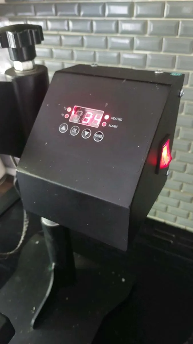 Cap heatpress clam press - Image 2