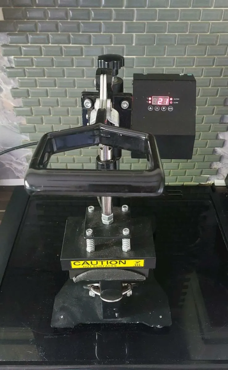 Cap heatpress clam press - Image 3