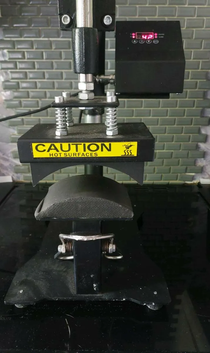 Cap heatpress clam press - Image 4
