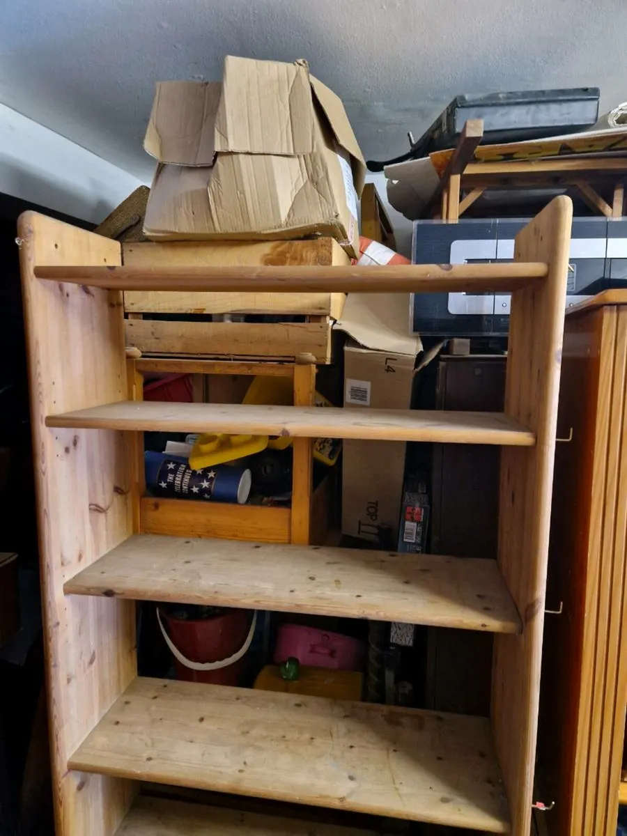 Pine Shelving Unit - Image 1