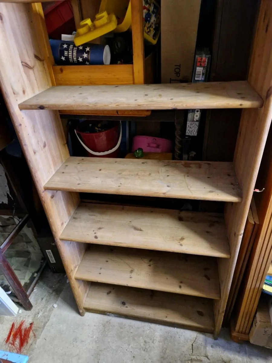 Pine Shelving Unit - Image 2