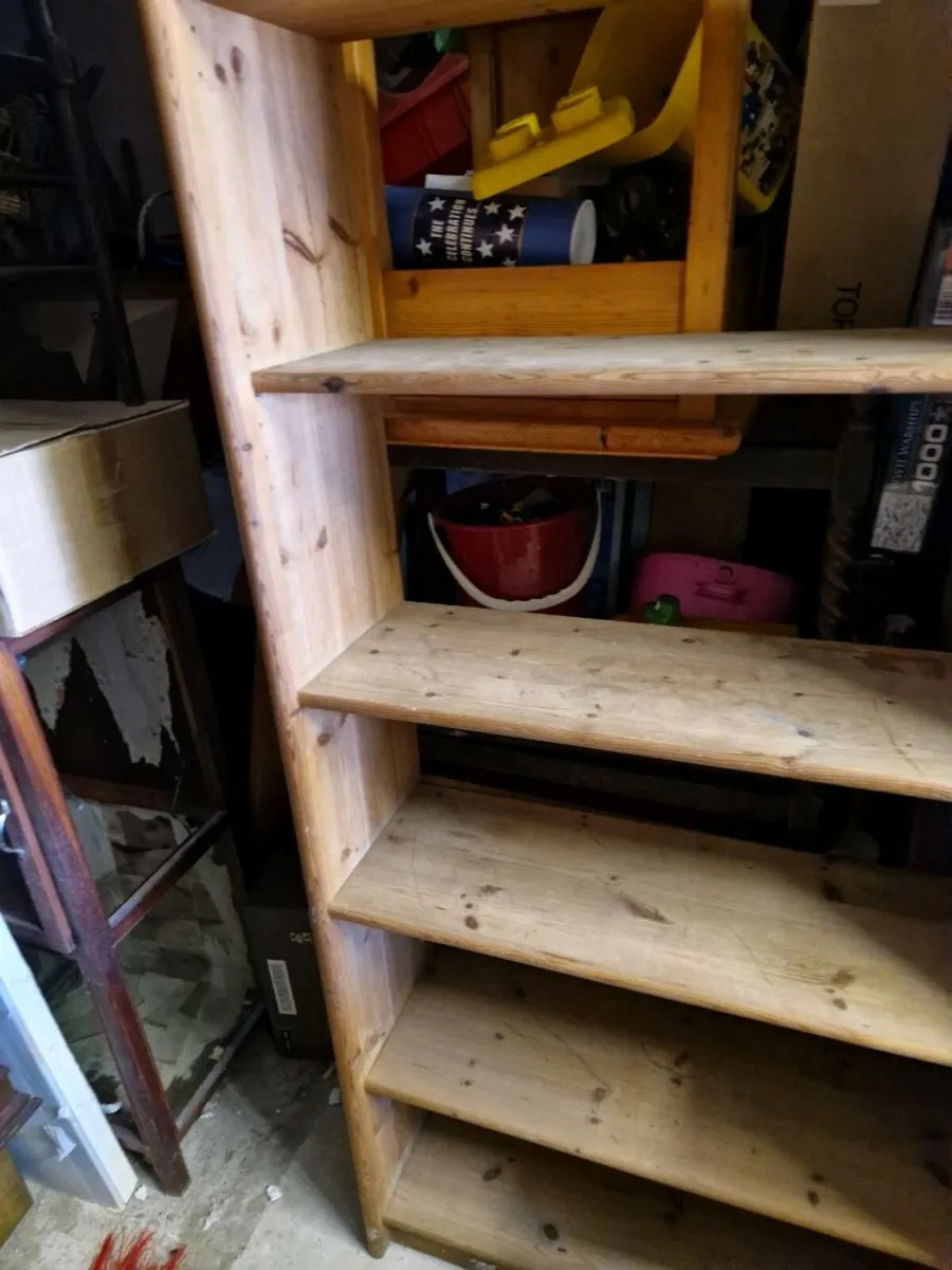Pine Shelving Unit - Image 4