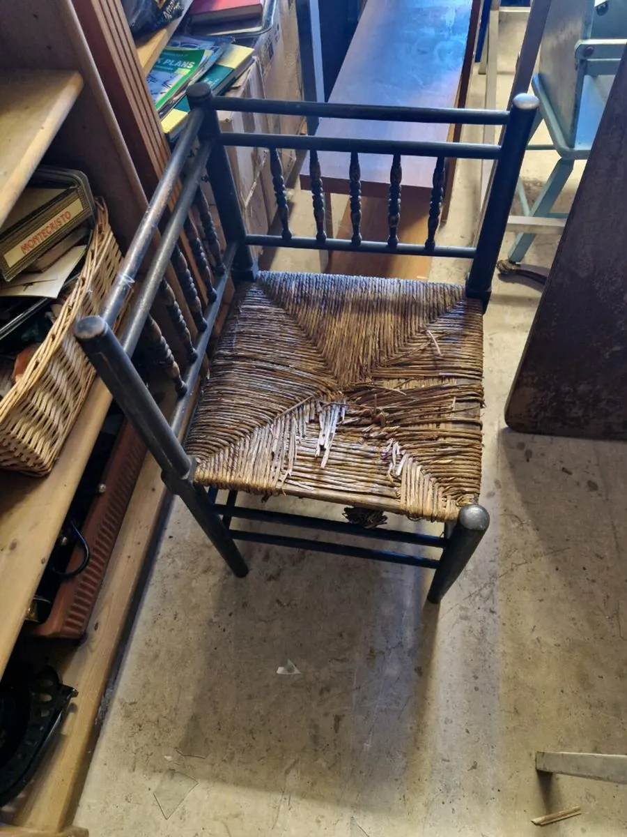 Vintage Antique Corner Chair - Image 1
