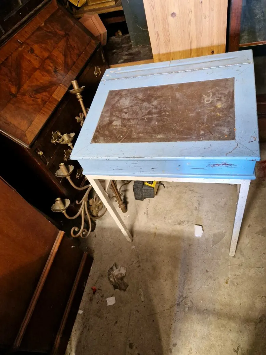 Vintage School Desk - Image 2