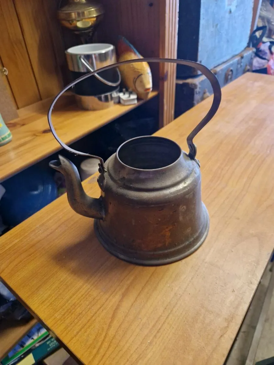 Vintage Copper Kettle - Image 1