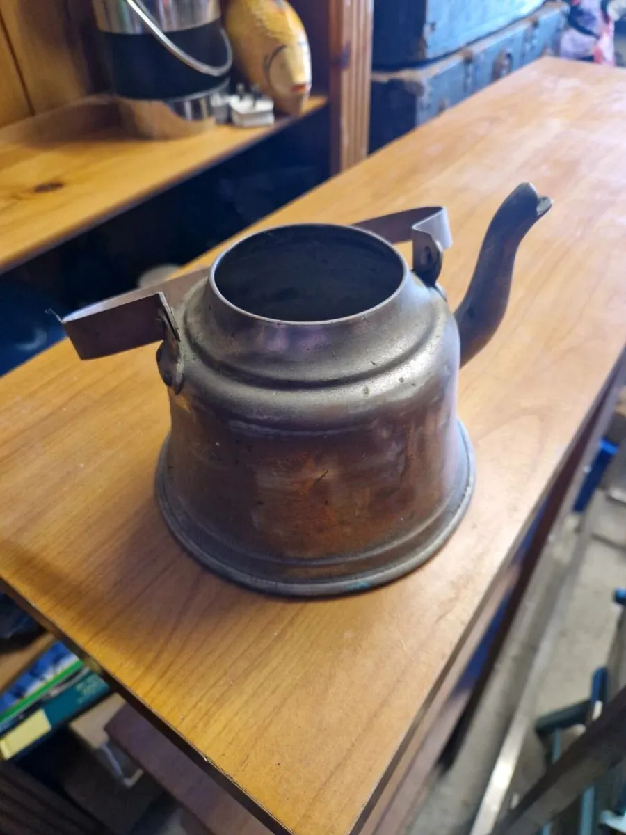 Vintage Copper Kettle - Image 2