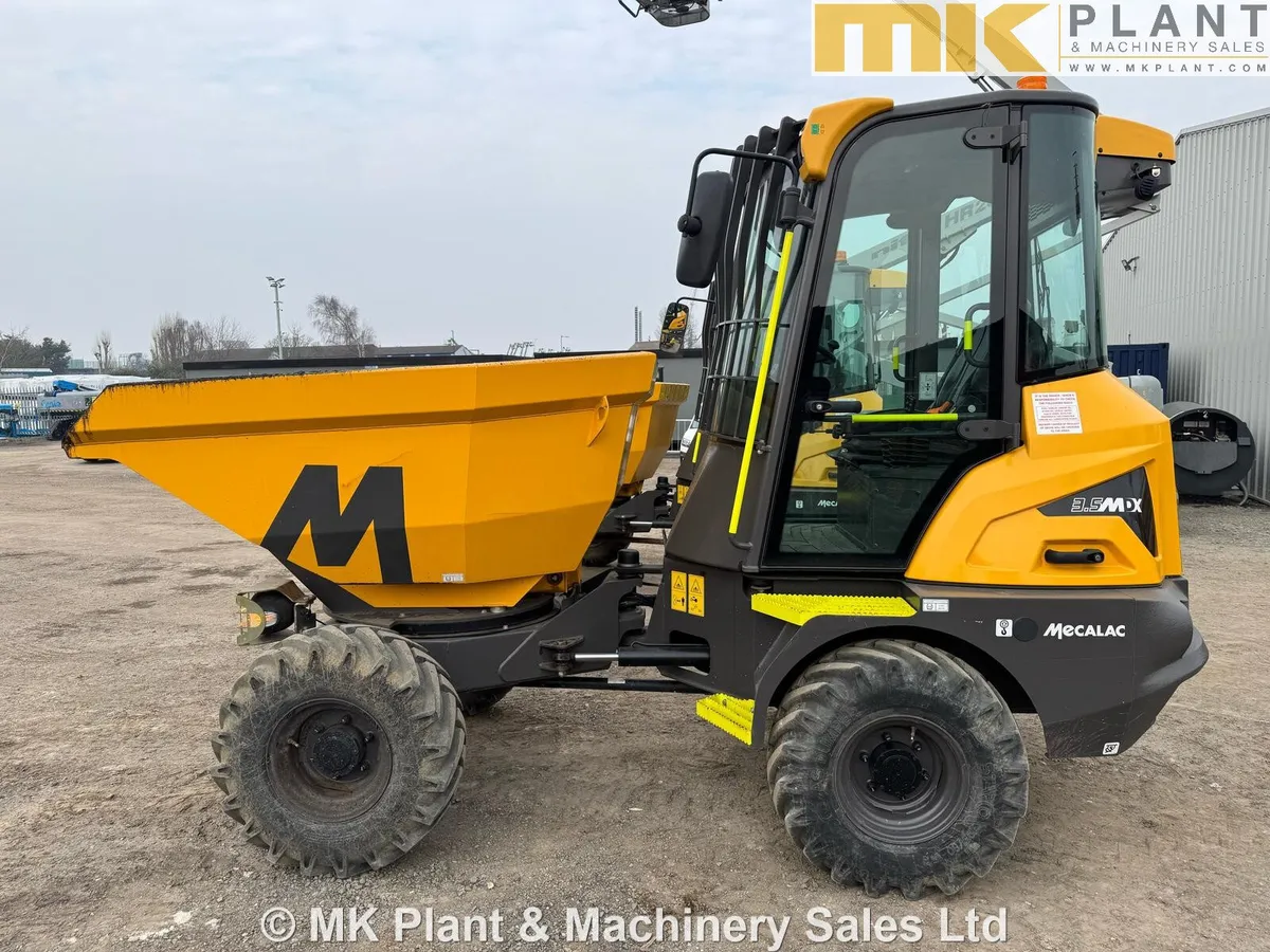 2021 Mecalac Terex 3.5sMDX Site Dumper - Image 1