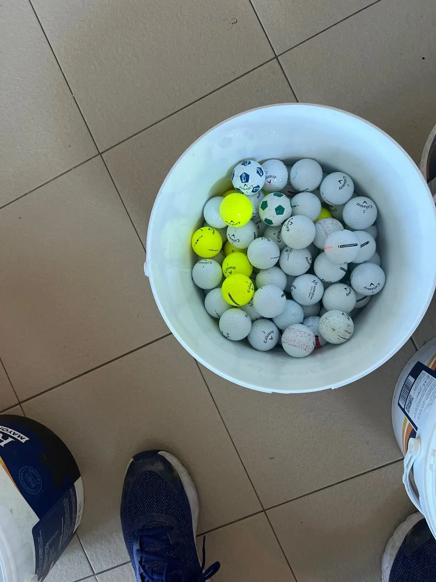 63 Calaway mixed balls