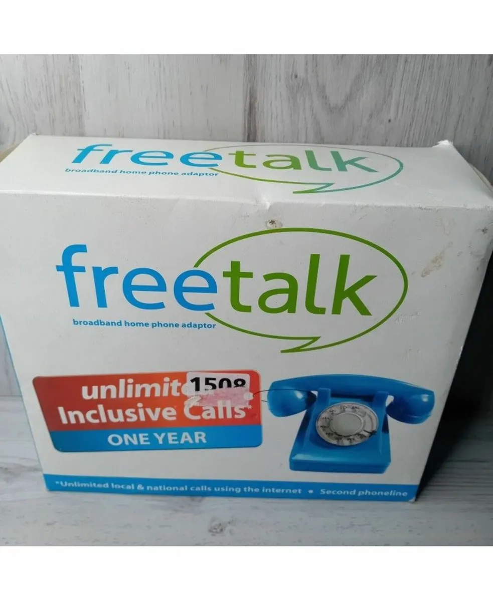 FREETALK BROADBAND HOME PHONE VOIP ADAPTER - NEW