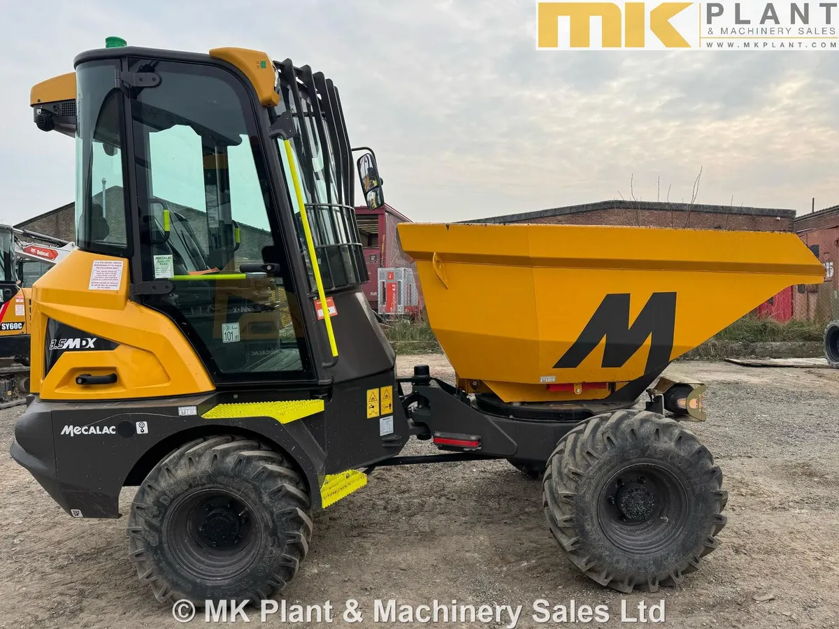 2021 Mecalac Terex 3.5sMDX Site Dumper - Image 2