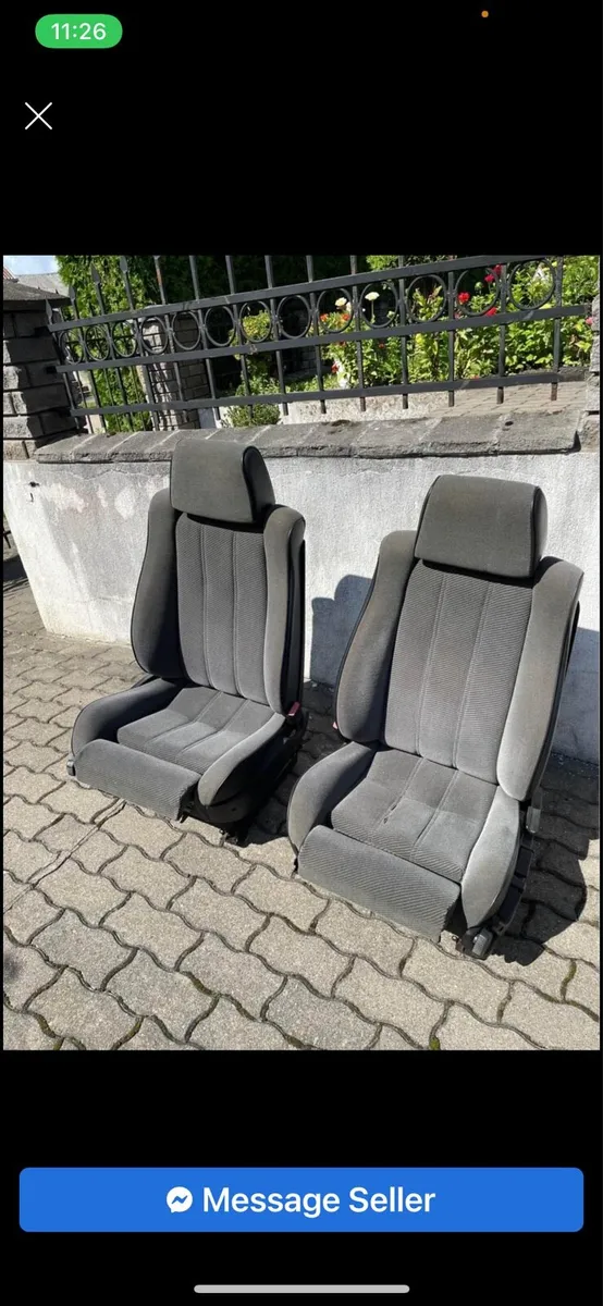Bmw e34 seats - Image 4