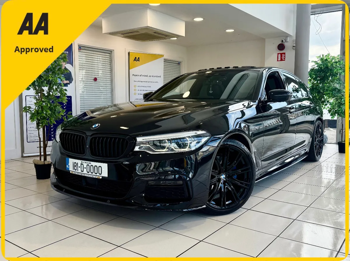 2018 BMW 523d G30 MSPORT SUNROOF/LEATHER/360 CAM - Image 1