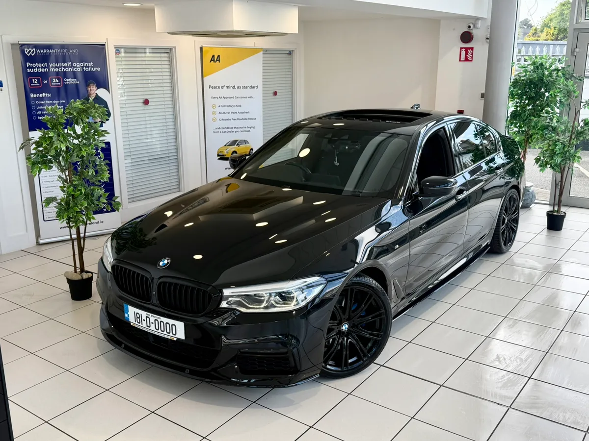2018 BMW 523d G30 MSPORT SUNROOF/LEATHER/360 CAM - Image 2