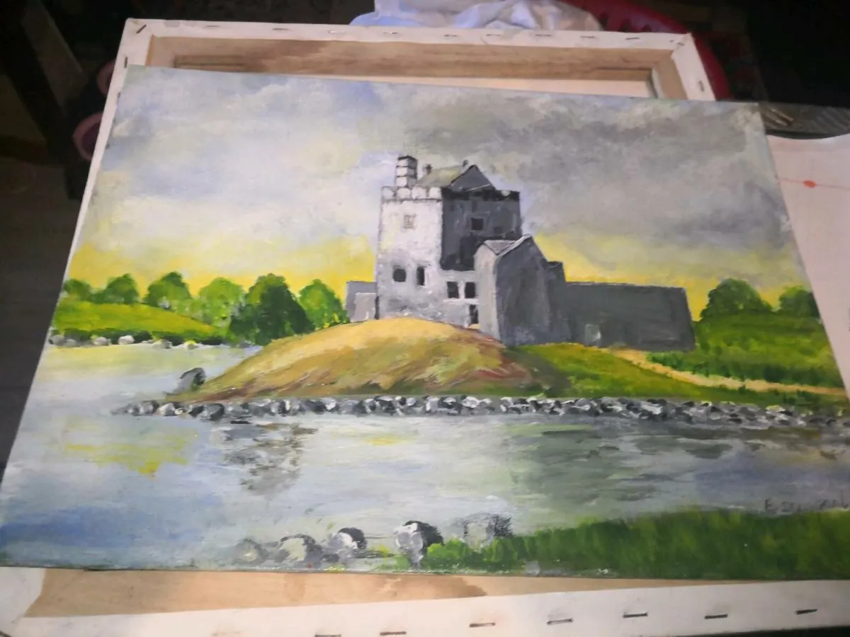Lovely oil painting on board - Image 1