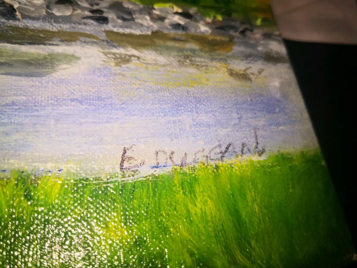 Lovely oil painting on board - Image 2