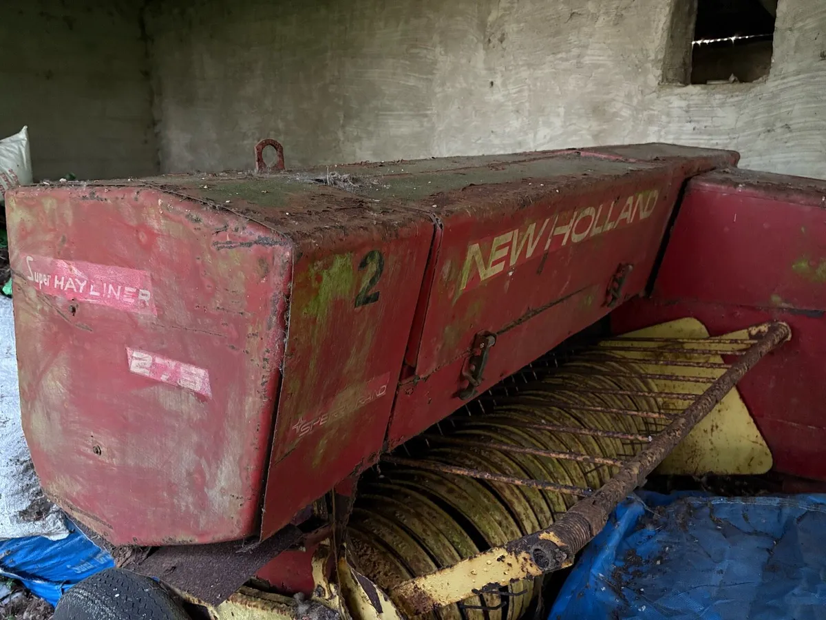 New Holland baler