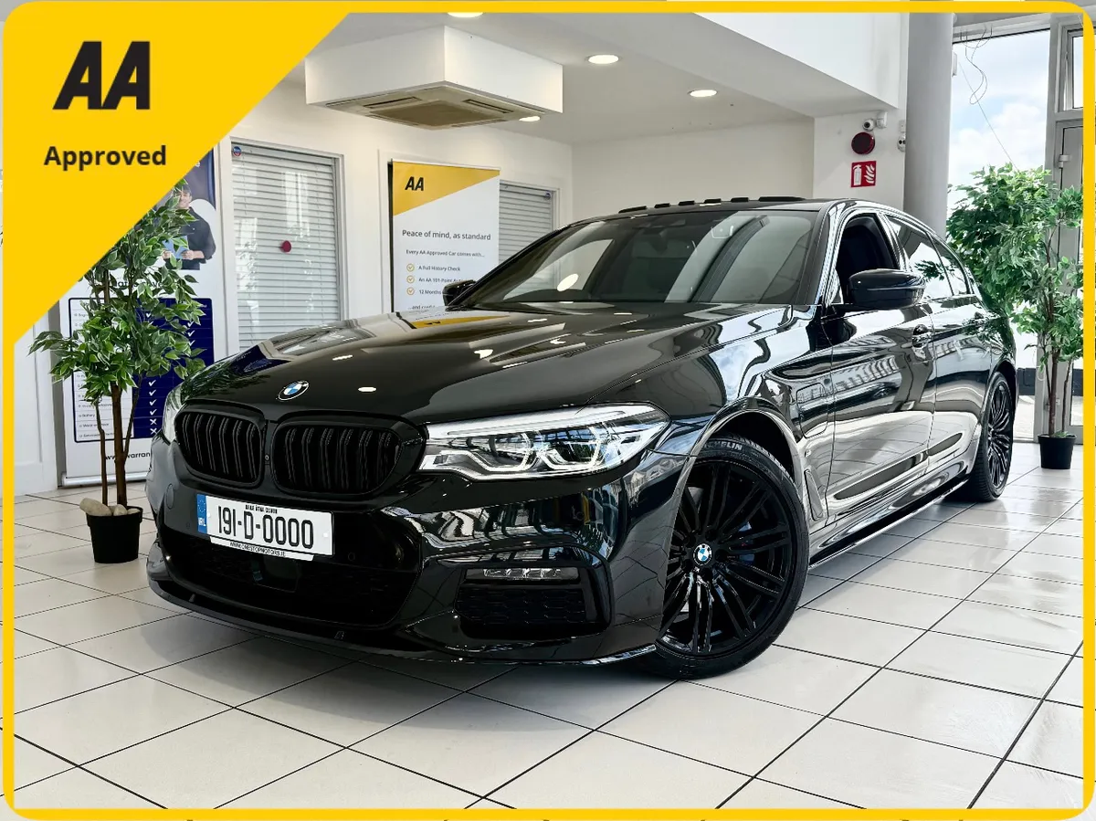 2019 BMW 530E G30 MSPORT SUNROOF/HARMON.K/HEADSUP - Image 1