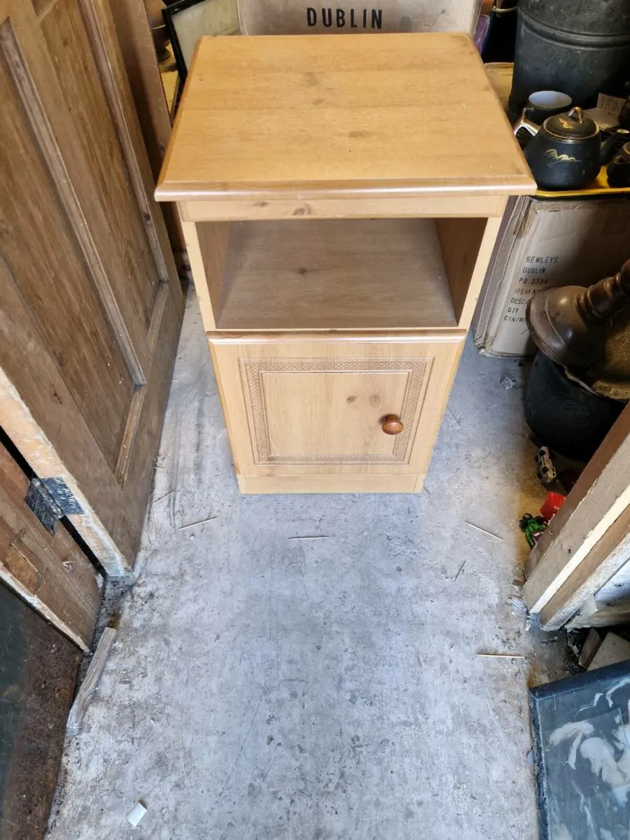 Pine Bedside Locker - Image 1