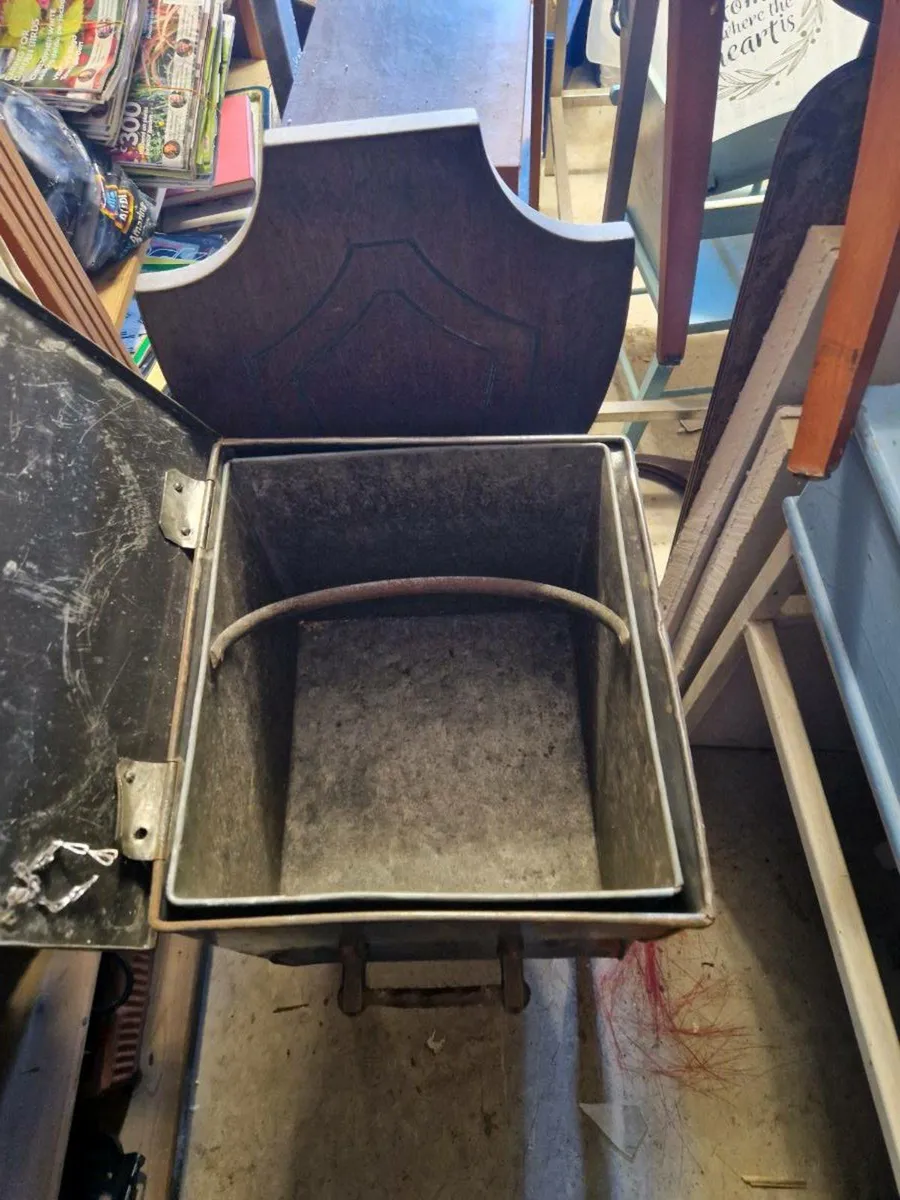 Vintage Coal Box - Image 4