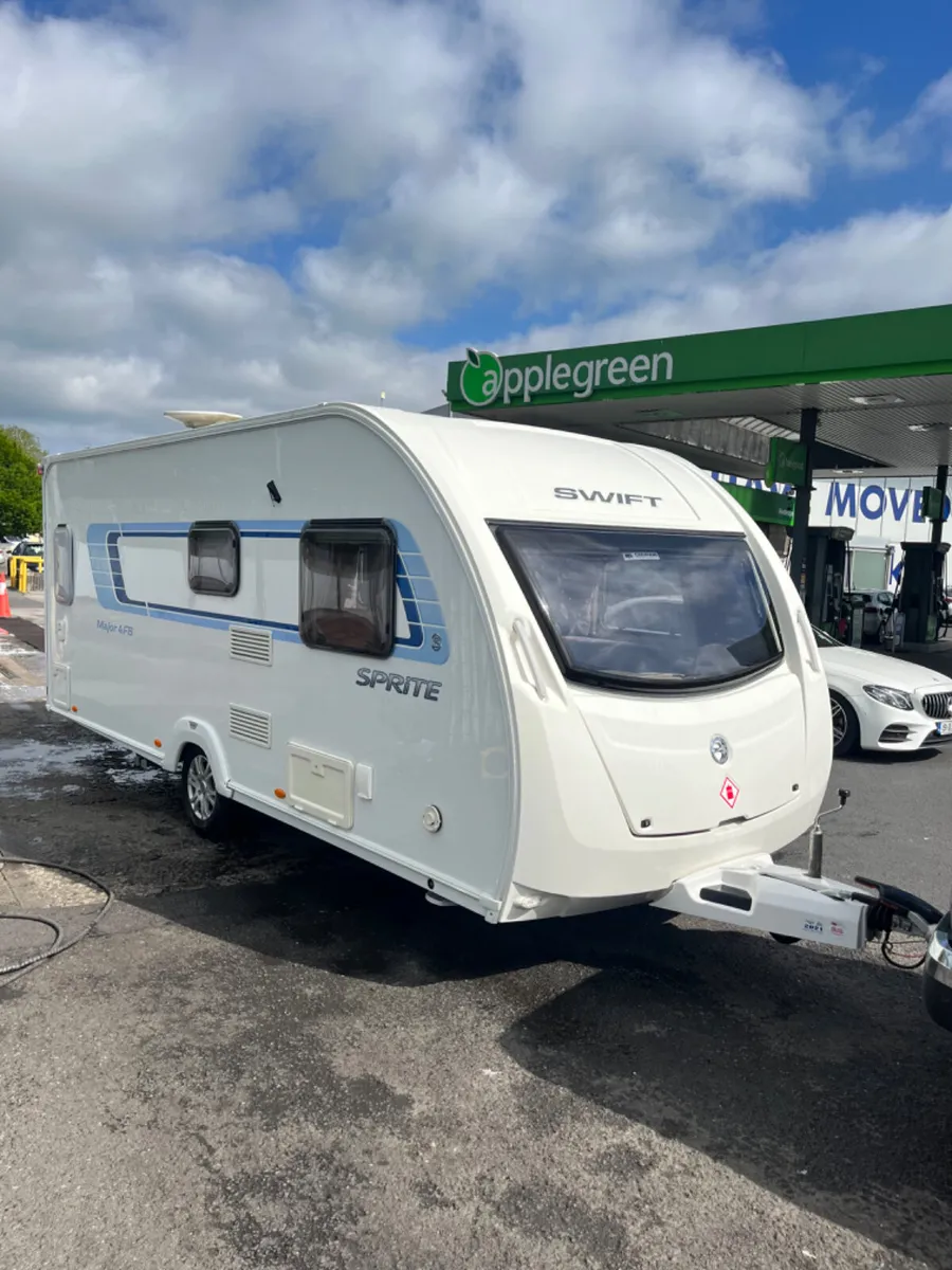 Swift 4 Berth Fixed Bed Caravan For Sale - Image 1