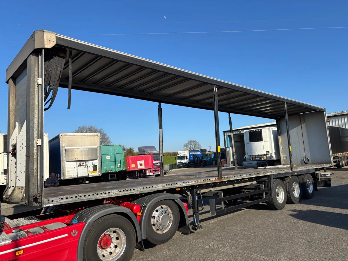 2015 Schmitz Curtainsider 4.3 High Drum brakes - Image 3