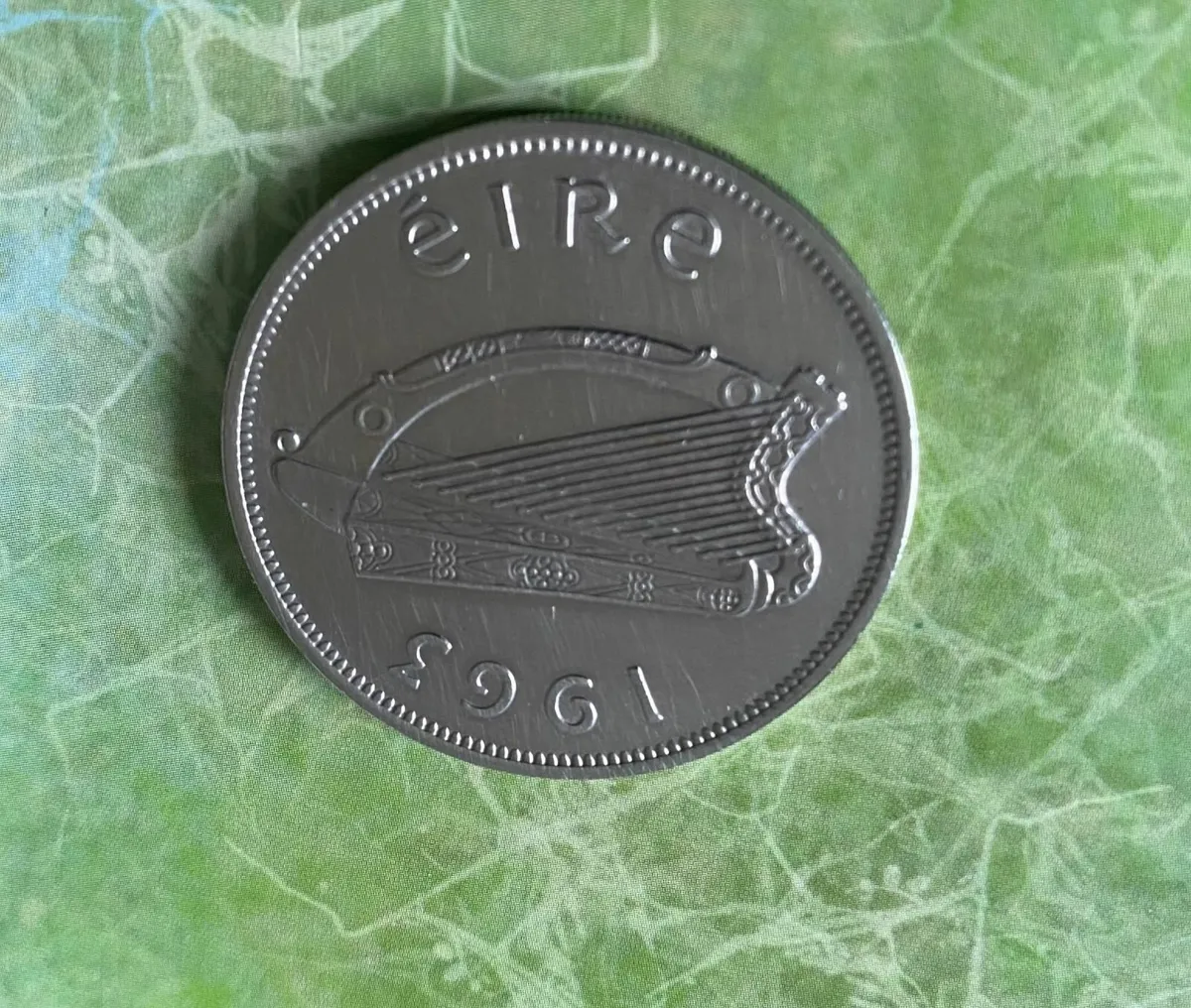 Ireland-1963 Half Crown - Eire. Free Post - Image 2