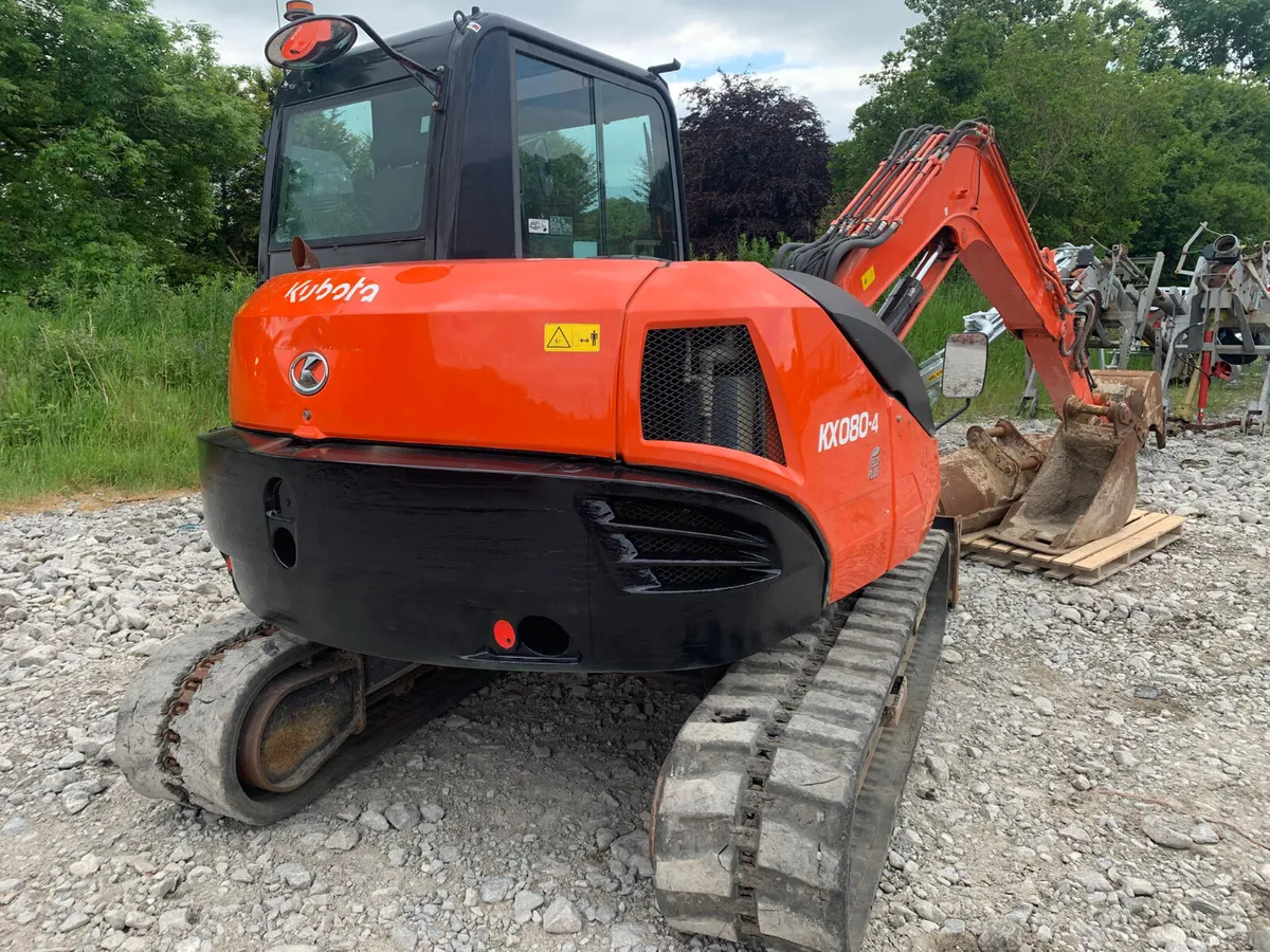 KUBOTA KX080-4 DIGGER : 11017864 - Image 4