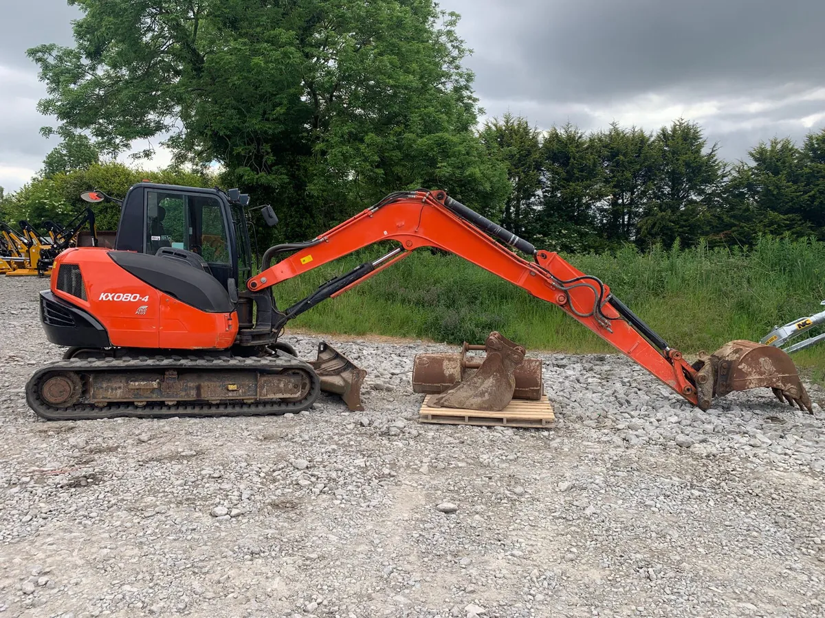KUBOTA KX080-4 DIGGER : 11017864 - Image 2