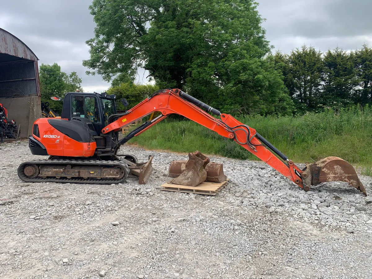KUBOTA KX080-4 DIGGER : 11017864 - Image 3