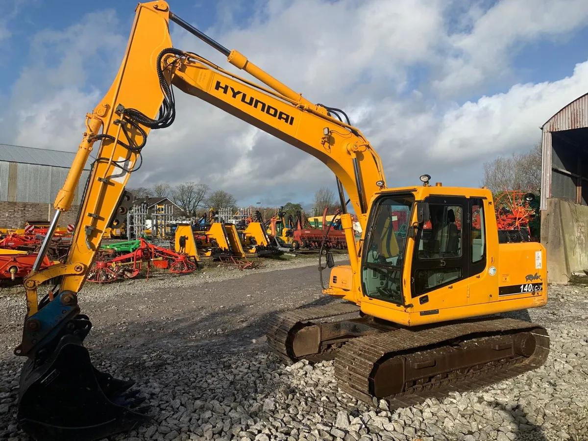 HYUNDAI 140LC-7 DIGGER: 11017526 - Image 4