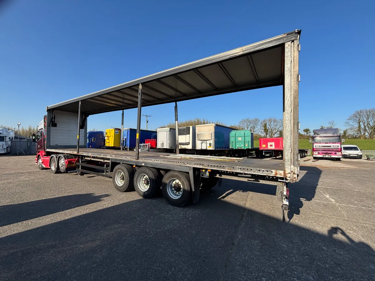 2015 Schmitz 4.3 High Curtainsider Drum brakes - Image 4