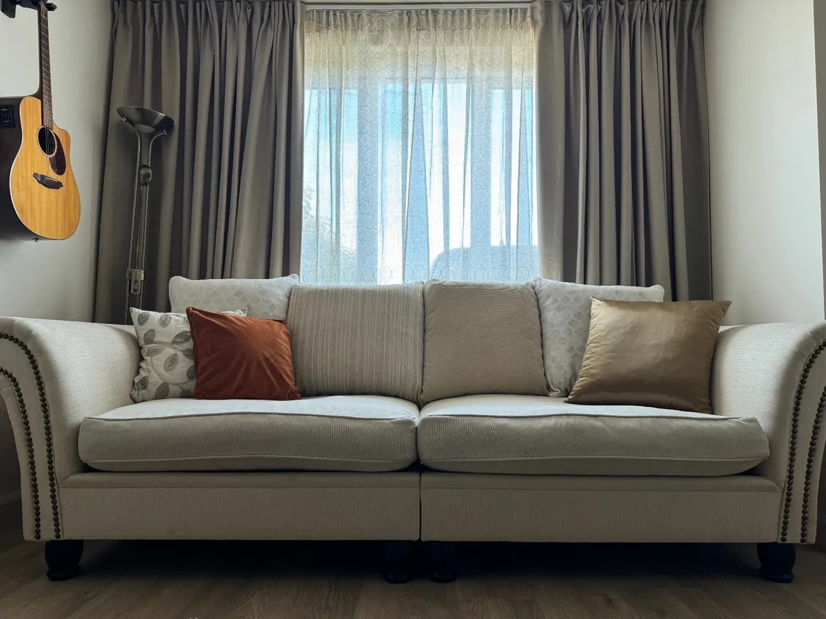 Tall-Person Friendly 3-Seater Sofa - Image 2