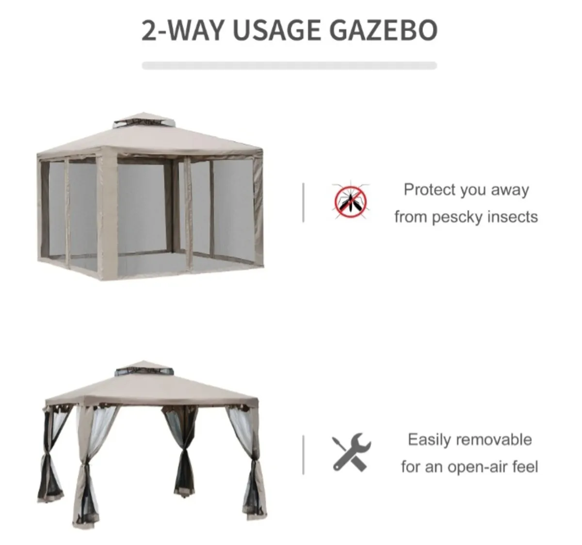 Awning 3x3m - Image 3