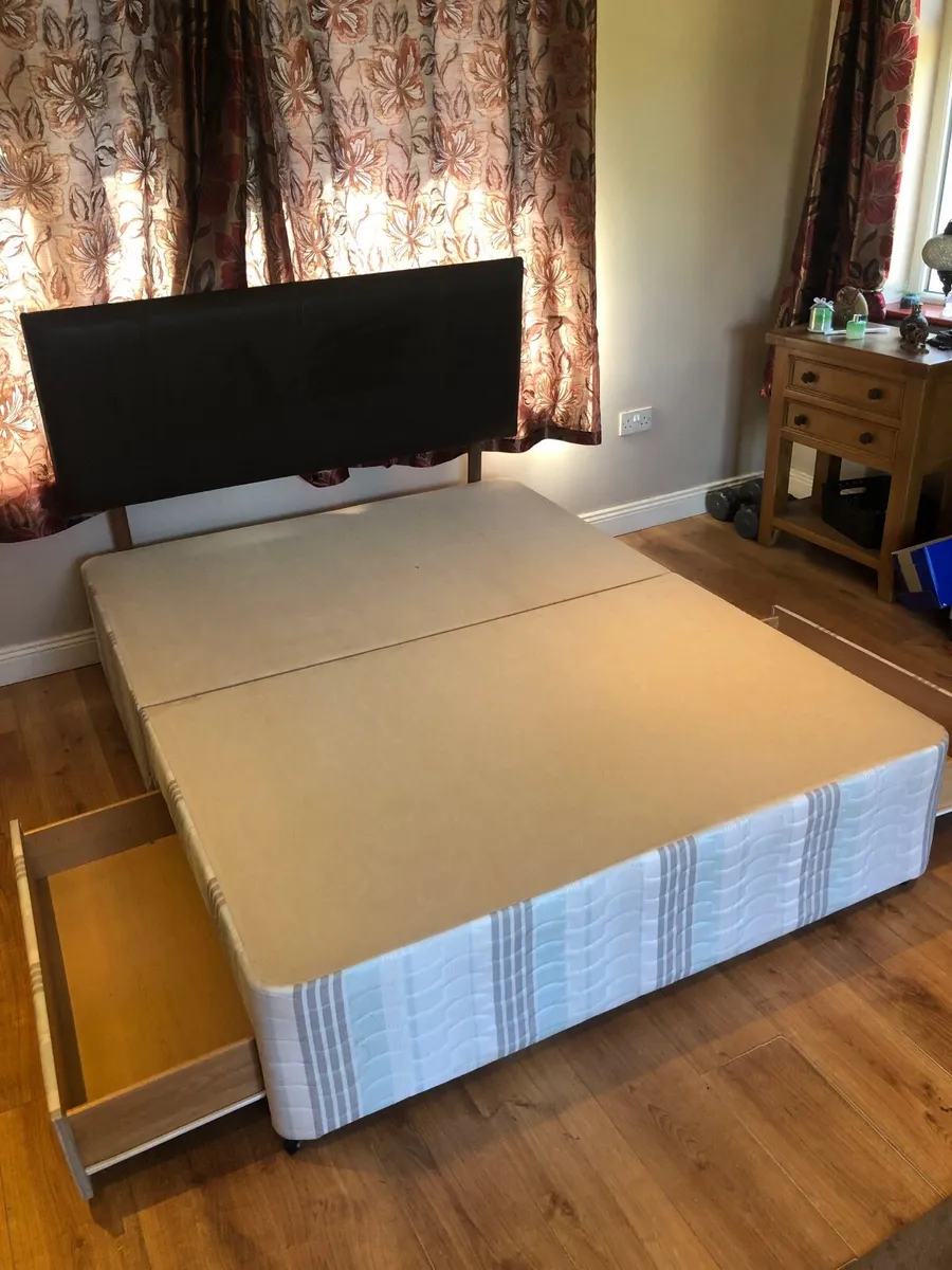 Bed Frame and Headboard - Image 2