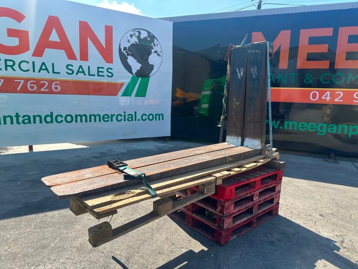 12 - 20 ton forklift forks 8ft.  HEAVY DUTY - Image 4