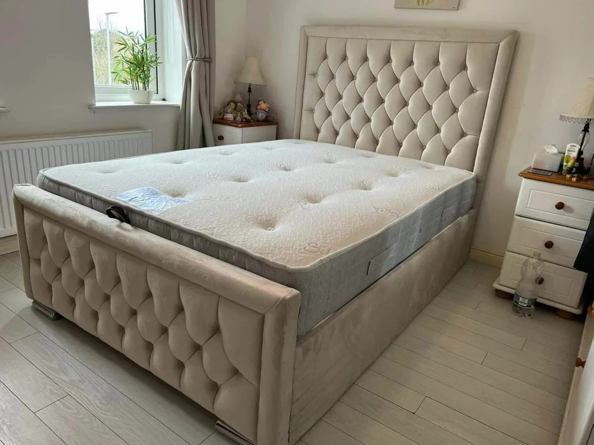 SALE NEW Double Beds King Beds Storage Beds - Image 1