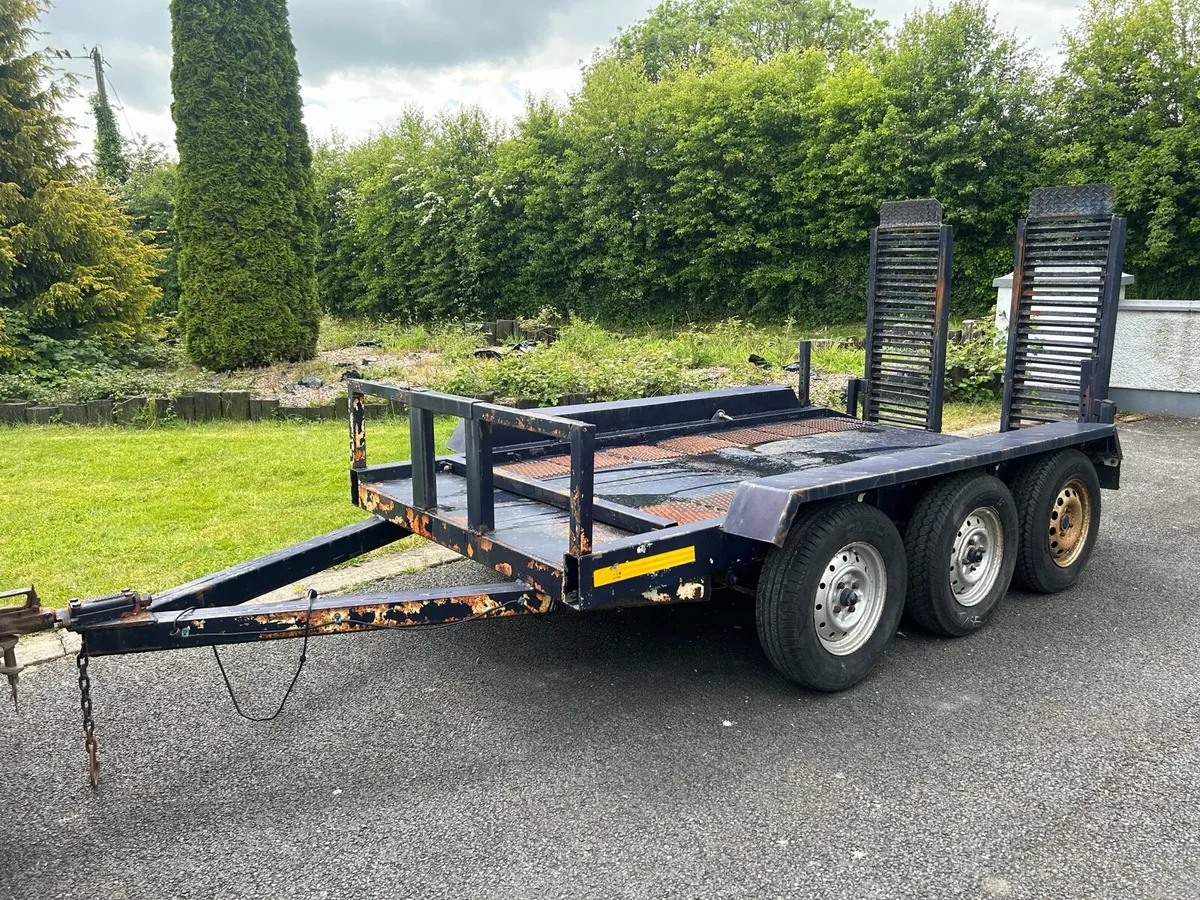 3 Axle Plant Trailer - Image 1