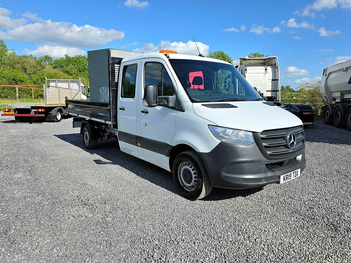 2019 Mercedes Sprinter 7 Seater Tipper Van - Image 1
