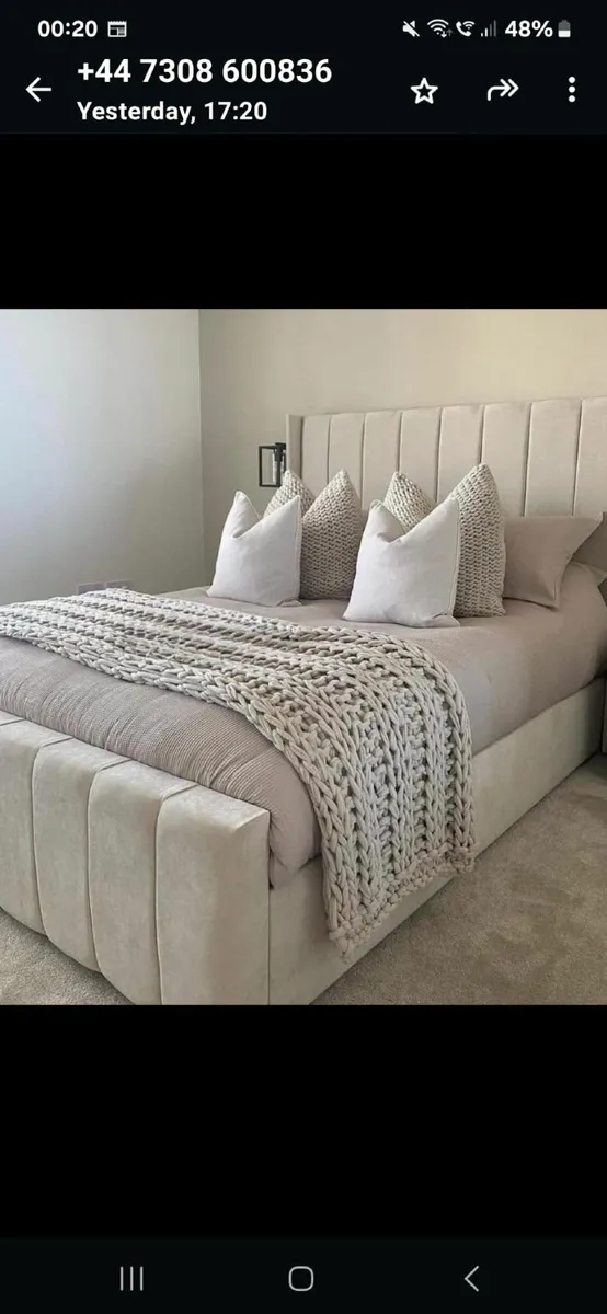 SALE NEW Double Beds King Beds Storage Beds - Image 1