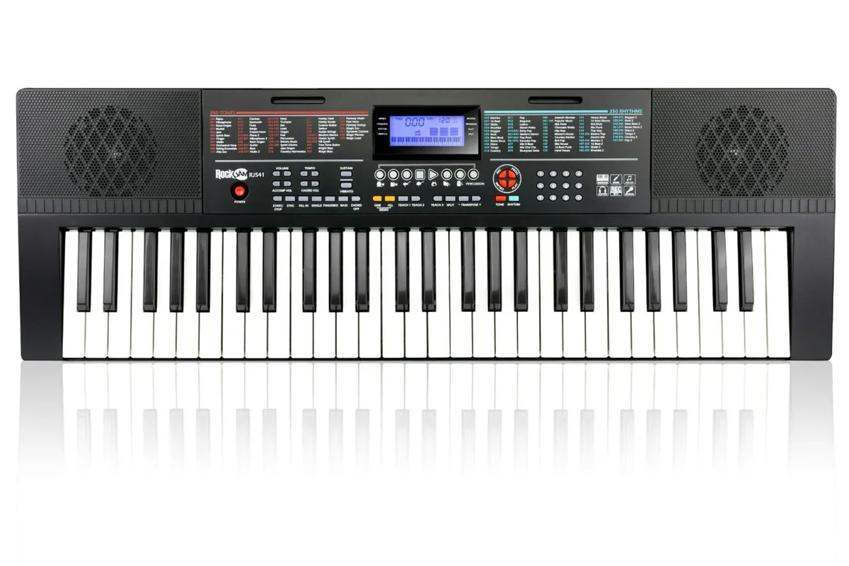 RockJam RJ541 54 Key Keyboard LCD Display - Image 2