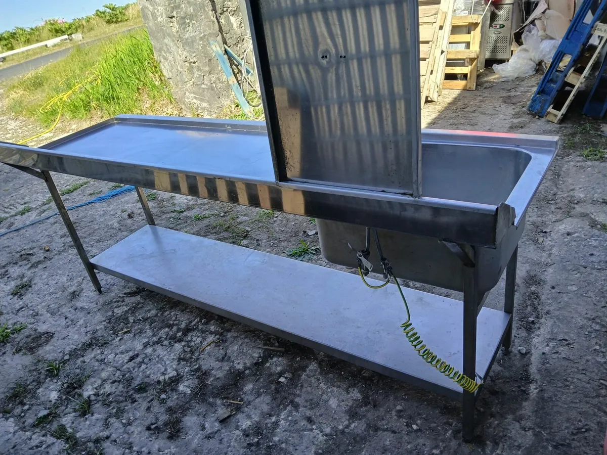 Stainless steel cabbinet unit /sink delivered - Image 4