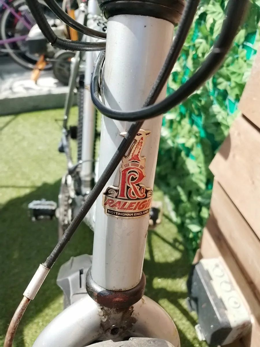 Raleigh silver blade bike - Image 4