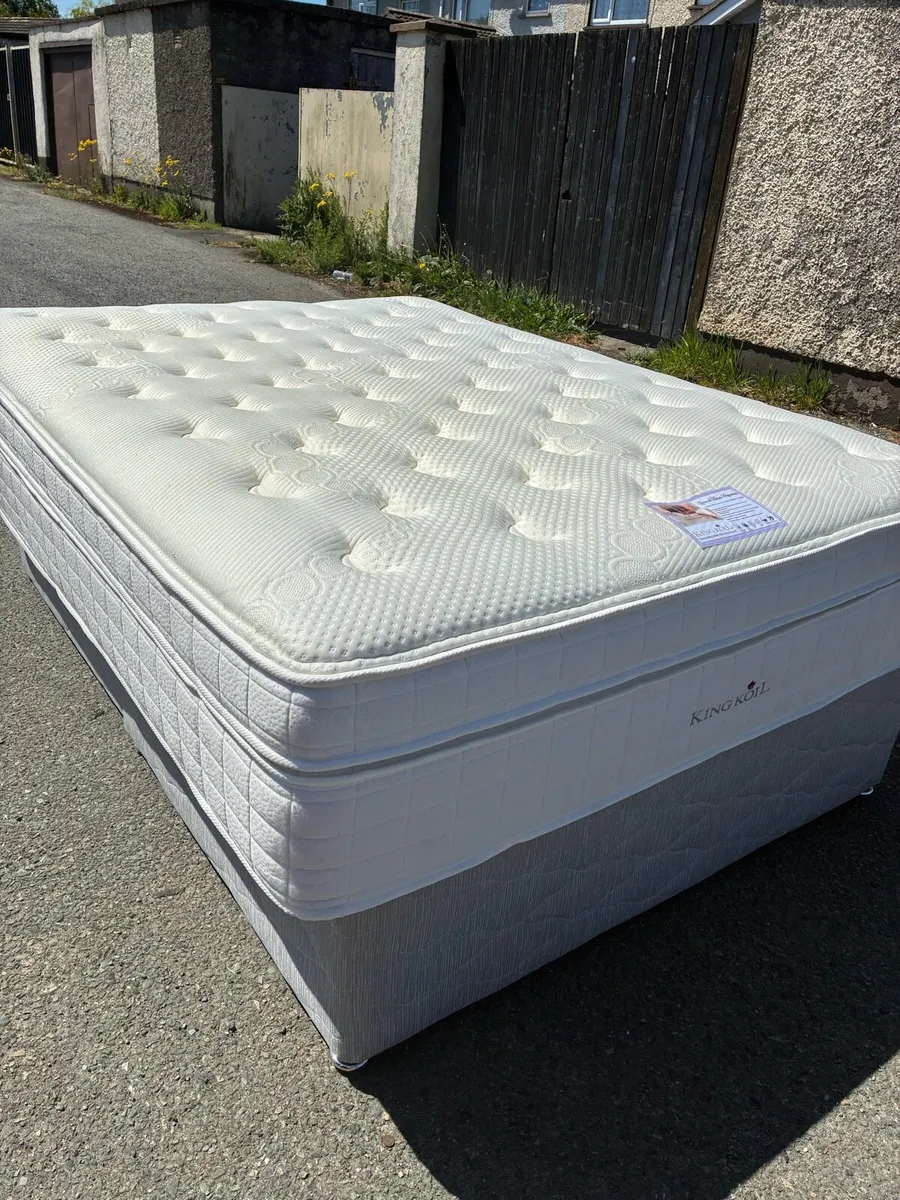 Kaymed King Koil 15” Mattress  - Like New - Image 2