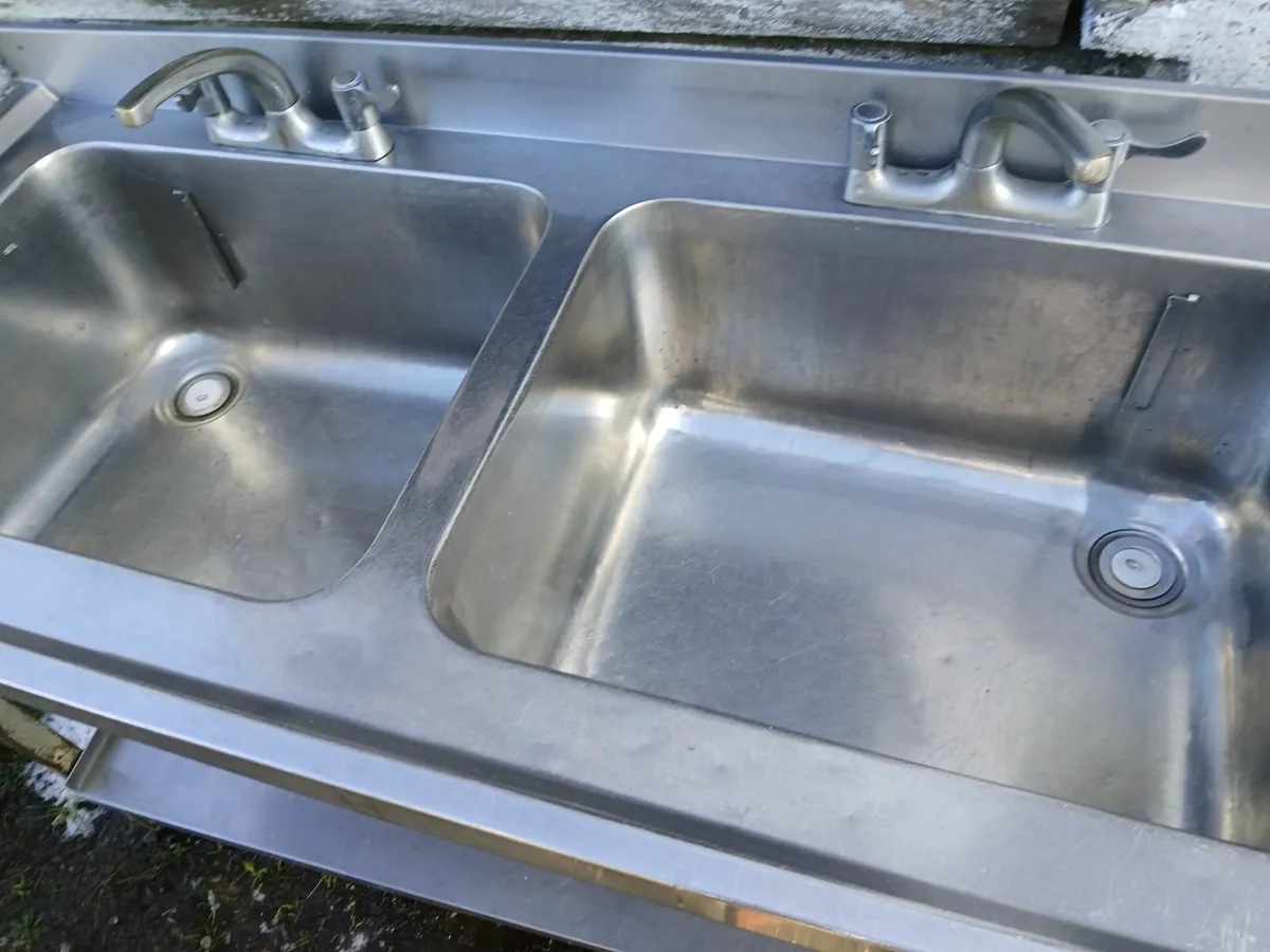 Stainless steel sink unit vomplete ...delivered - Image 1